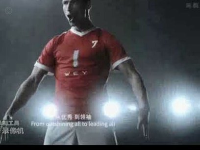 心碎罗密！K77致敬C罗，分享视频中含C罗世界杯捧杯的AI画面